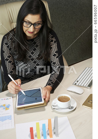 Designer Using Digital Tablet Designer Using Digital Tablet 66596007