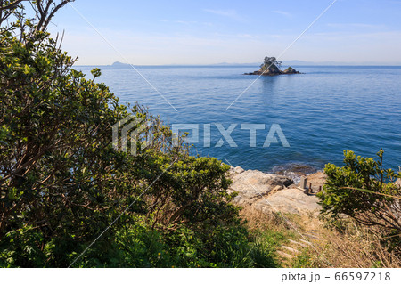 清正の枕石から見た松島 愛知県篠島 清正の枕石から見た松島 愛知県篠島 66597218
