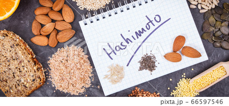Notepad with inscription hashimoto and food 66597546