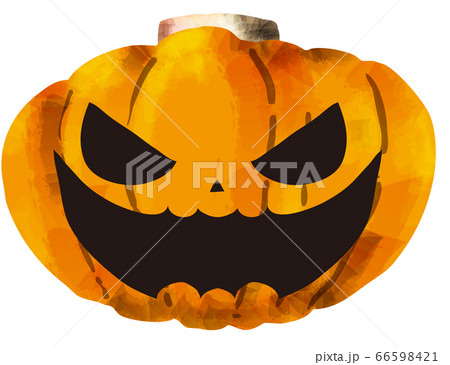 ハロウィンかぼちゃのイラスト素材