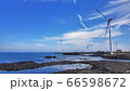 済州島 青空 青い海 66598672