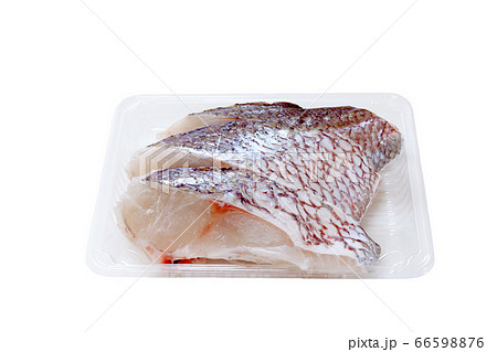 真鯛の切身プラスチック容器入り 66598876