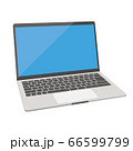 ノートパソコン単品のイラスト 66599799