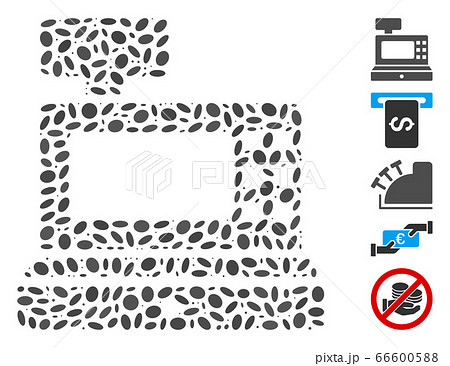 Dotted Collage Cash Machine Dotted Collage Cash Machine 66600588