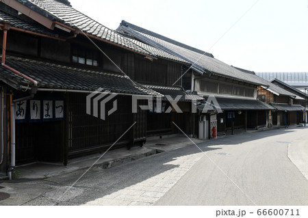 東海道　有松　岡家住宅付近の古い町並み 66600711