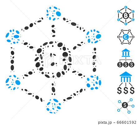 Dot Mosaic Bitcoin Euro Network Dot Mosaic Bitcoin Euro Network 66601592