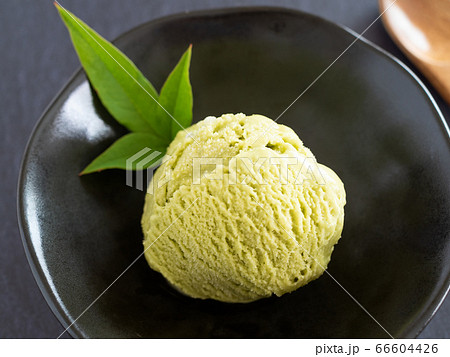 抹茶アイスクリーム 66604426
