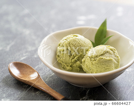 抹茶アイスクリーム 66604427