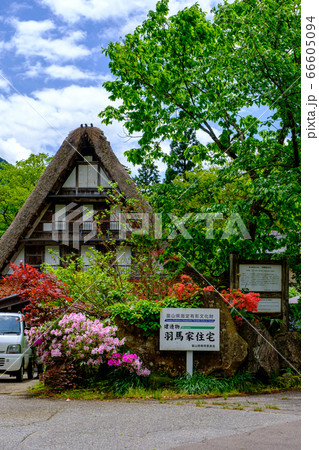 富山・五箇山合掌造り・羽場家住宅 66605094