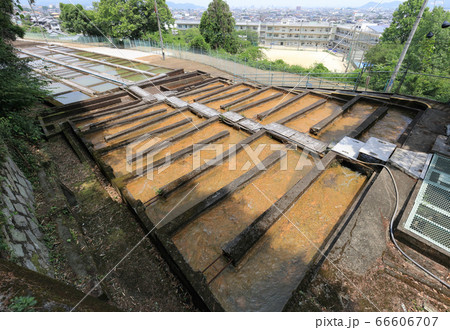 山根収銅所(坑内排水に含まれた銅成分を取り除く、現在も稼働中) 山根収銅所(坑内排水に含まれた銅成分を取り除く、現在も稼働中) 66606707