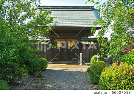 見沼田圃：　国昌寺　曹洞宗　開かずの門 66607058