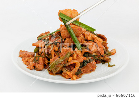 豚肉 肉 炒め 66607116