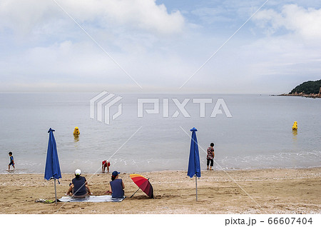 風景 海水浴場 海 66607404