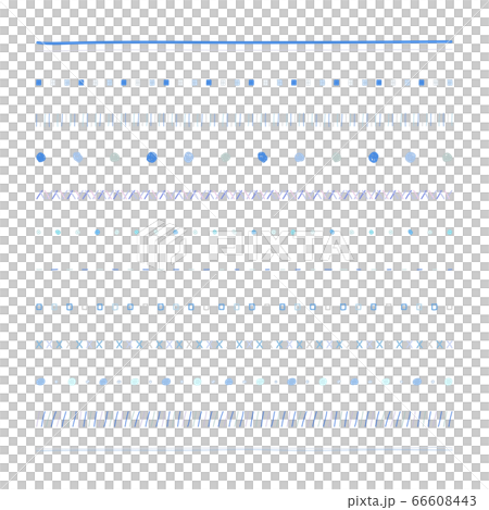 簡單手繪線組（藍色） 66608443