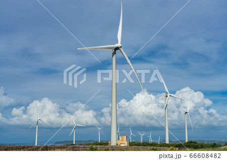 台中港風力発電所 高美湿地 台中市 台湾 台中港風力発電所 高美湿地 台中市 台湾 66608482