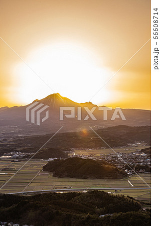 朝焼け大山 朝焼け大山 66608714