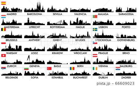 City skyline European countries 2 66609023