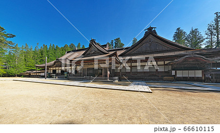 高野山 金剛峯寺 高解像度版 和歌山県伊都郡高野町高野山の写真素材