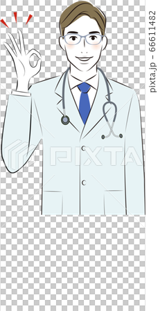 doctor giving ok sign doctor giving ok sign 66611482
