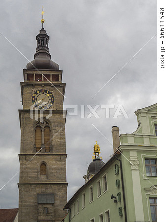 town hall tower in city Hradec Kralove in Czech republic 66611548