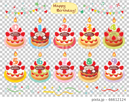 生日蛋糕和年齡蠟燭一套 生日蛋糕和年齡蠟燭一套 66612124