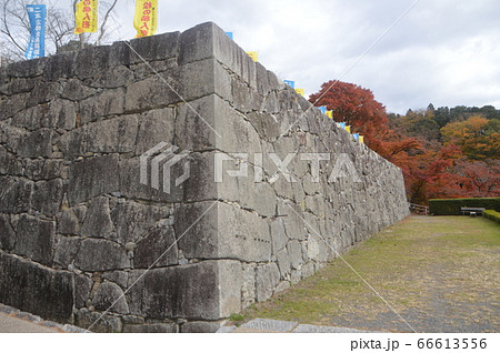 二本松城の石垣（福島県二本松市郭内） 66613556