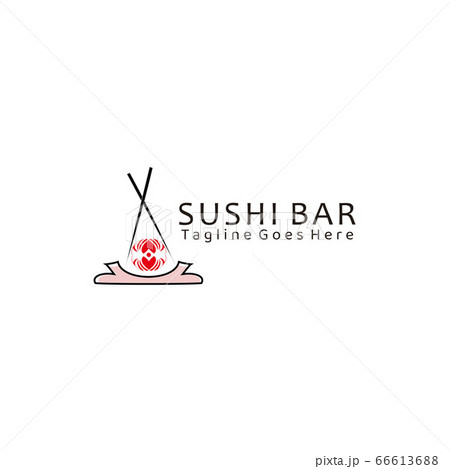 Chopstick Swoosh Bowl Oriental Japan Cuisine, Japanese Sushi Seafood logo design inspiration 66613688