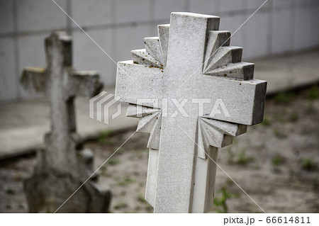 Niches in cemetery Niches in cemetery 66614811