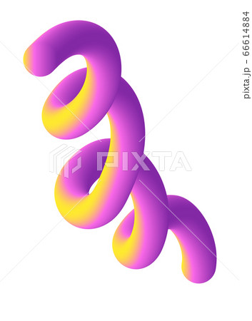 Fluid wavy purple shape background for poster banner or flyer. Liquid 3d futuristic style Fluid wavy purple shape background for poster banner or flyer. Liquid 3d futuristic style 66614884