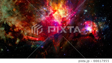 Starry outer space. Background texture. Elements of this image furnished by NASA Starry outer space. Background texture. Elements of this image furnished by NASA 66617955