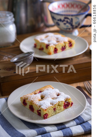 Cherry pie on the table Cherry pie on the table 66618856