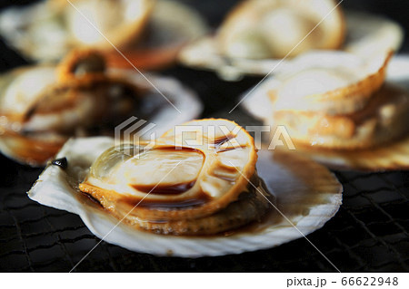 ホタテ焼き 66622948