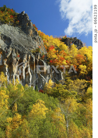 層雲峡の紅葉 層雲峡の紅葉 66623199