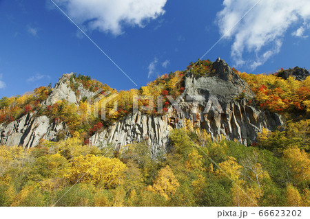 層雲峡の紅葉 層雲峡の紅葉 66623202