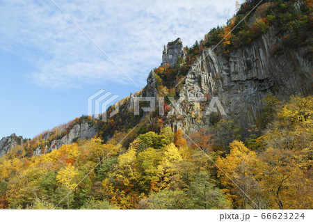 層雲峡の紅葉 層雲峡の紅葉 66623224