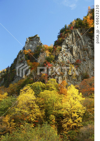 層雲峡の紅葉 66623230