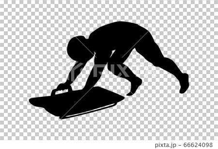 冬季運動剪影骨架2 冬季運動剪影骨架2 66624098