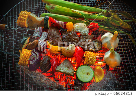 アウトドア料理 variety of outdoor dishes by camping アウトドア料理 variety of outdoor dishes by camping 66624813