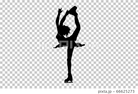 ウィンタースポーツシルエットフィギュアスケート7 ウィンタースポーツシルエットフィギュアスケート7 66625273