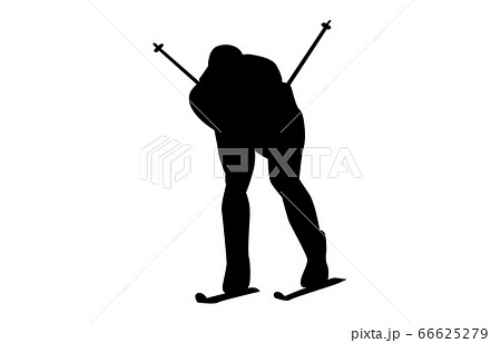 ウィンタースポーツシルエットノルディック複合4 ウィンタースポーツシルエットノルディック複合4 66625279