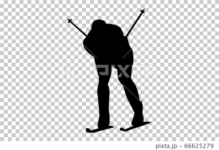 ウィンタースポーツシルエットノルディック複合4 ウィンタースポーツシルエットノルディック複合4 66625279