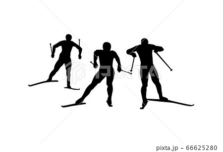ウィンタースポーツシルエットノルディック複合5 ウィンタースポーツシルエットノルディック複合5 66625280