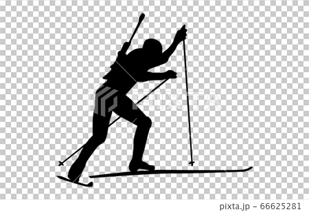 ウィンタースポーツシルエットバイアスロン1 66625281