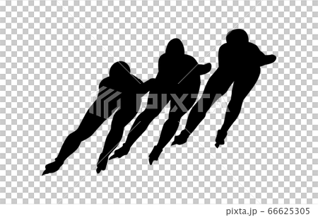 冬季運動剪影速滑15 冬季運動剪影速滑15 66625305