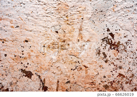 Texture of a concrete wall with cracks and 66626019