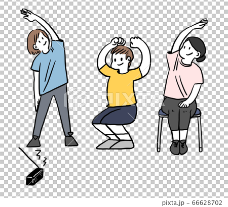 Radio gymnastics Radio gymnastics 66628702