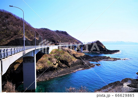 弁財澗大橋とニセコ連峰 弁財澗大橋とニセコ連峰 66629865