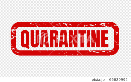 Quarantine Text Isolated Transparent Background Quarantine Text Isolated Transparent Background 66629992