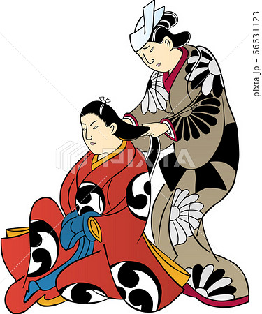 浮世絵　女性　その80 66631123