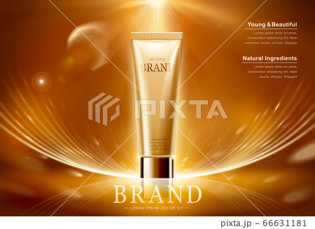 Face lotion ad template 66631181